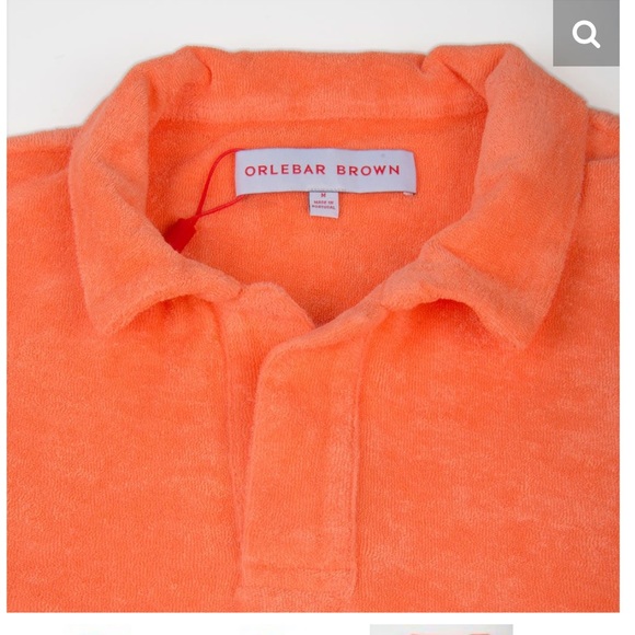 Orlebar Brown Terry Polo Shirt - Picture 11 of 11